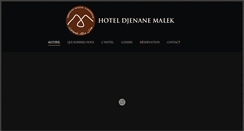 Desktop Screenshot of djenanemalek.com